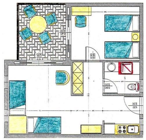 Xenios Faros Apartments Possidi Oda fotoğraf